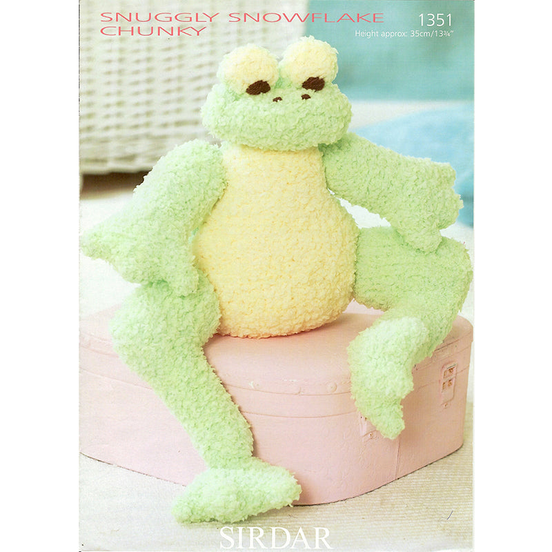 Sirdar 1351 Snowflake Chunky  Frog