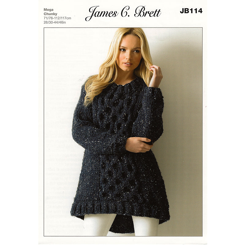 JB114 Rustic Mega Chunky Tunic