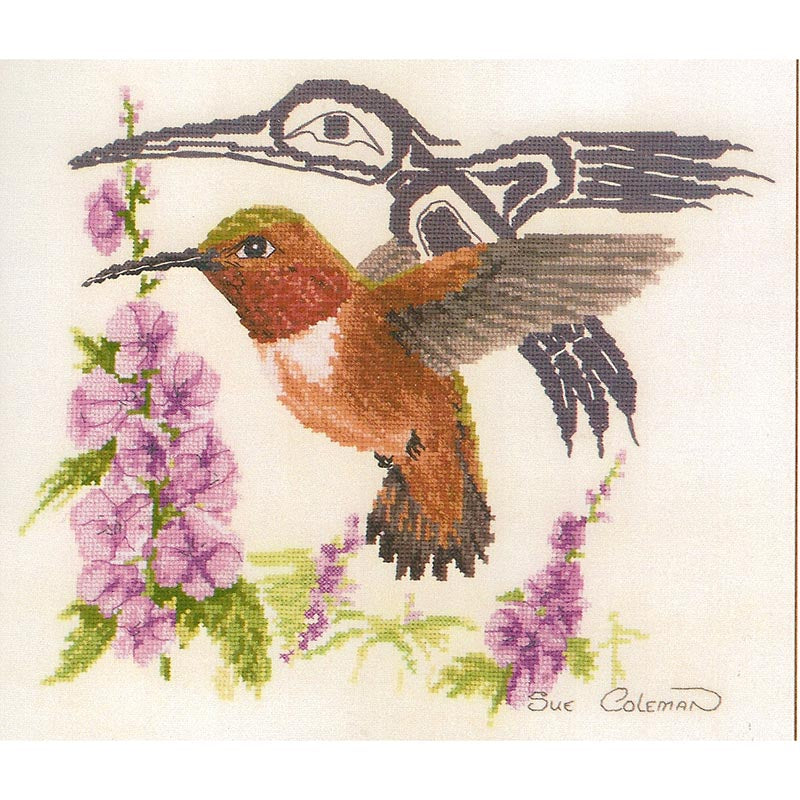 Sue Coleman 7393 Rufus Hummingbird