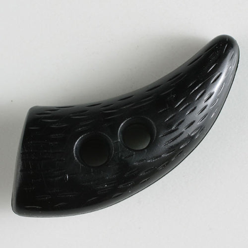 Button 350202 Black Bear Claw 50mm