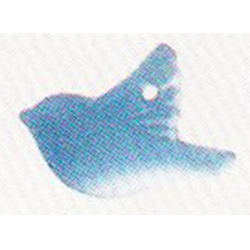 Beads 12051 Bird, Blue Small