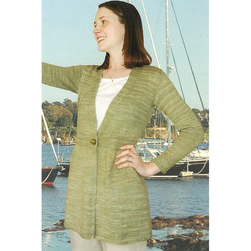 Dovetail Designs K2.30 Newport Cardigan to Knit