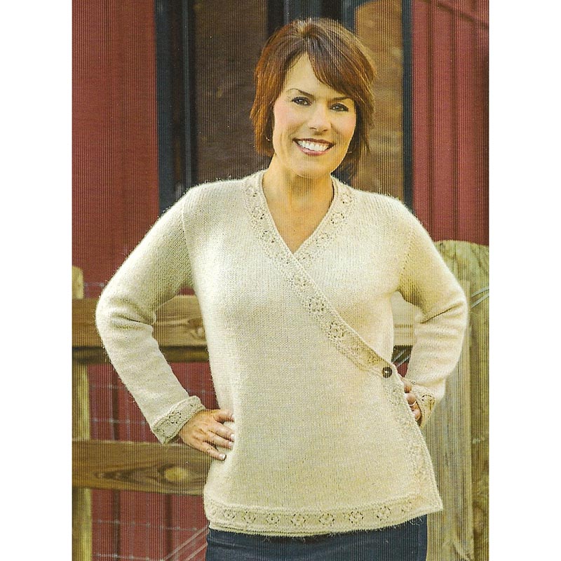 Basix 113 Geneva Top Down Cardigan