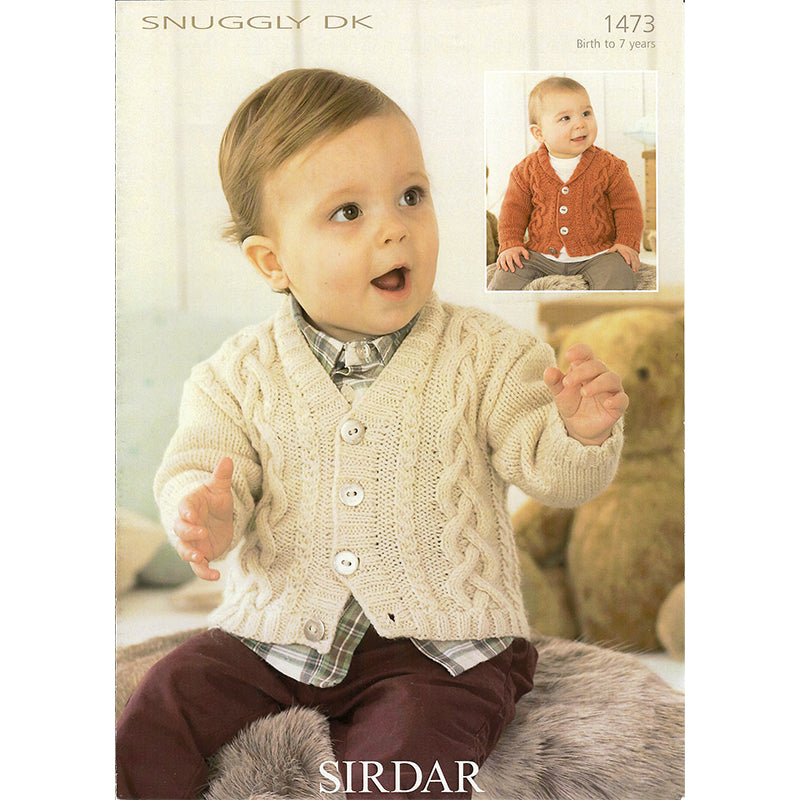 Sirdar 1473 Snuggly DK Cardigan