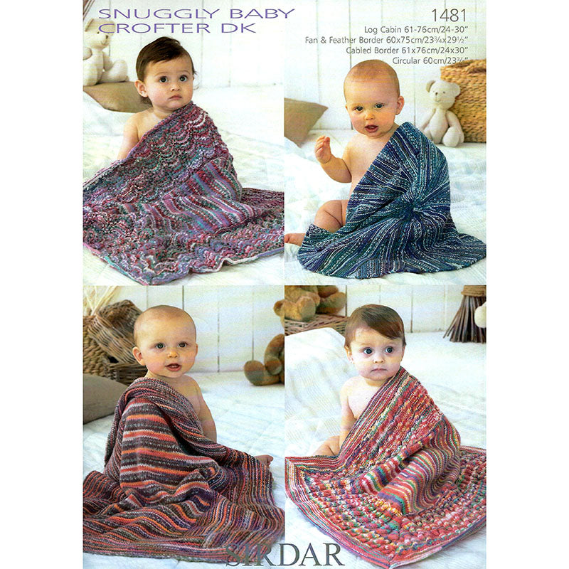 Sirdar 1481 Baby Crofter Blankie