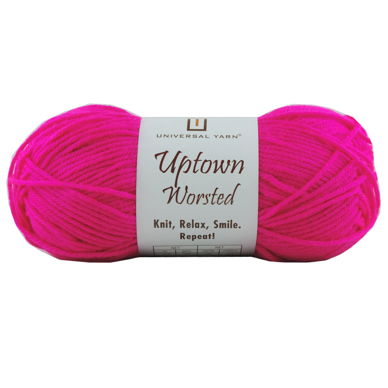 Uptown Worsted 340 Hot Magenta