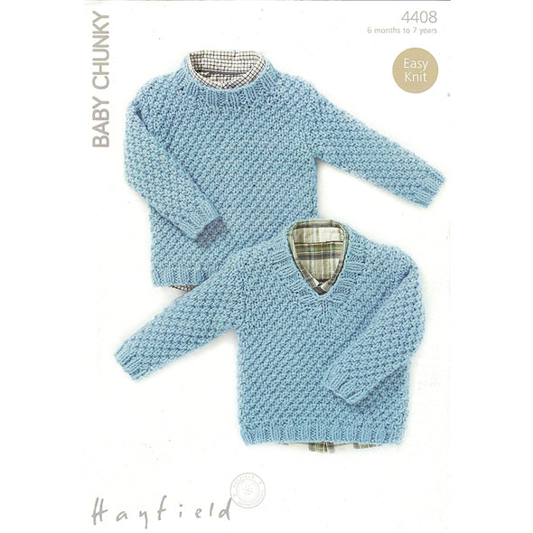 HAYFIELD 4408 Baby Chunky  Sweater