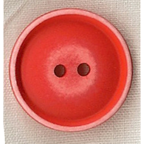 Button 600922JB Red 23mm