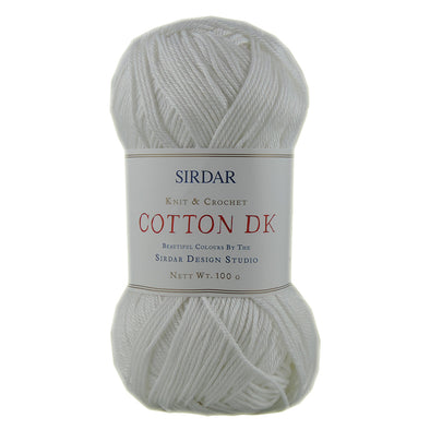 Cotton DK 501 Island White