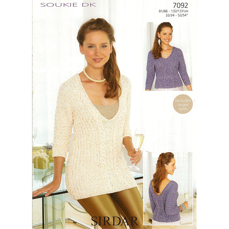 Sirdar 7092 Soukie DK Sweater