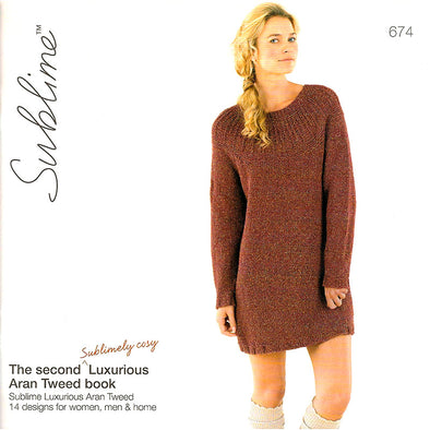 Sublime 674 Sublime The Second Luxurious Aran Tweed Book