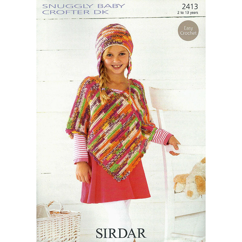 Sirdar 2413 Baby Crofter Poncho