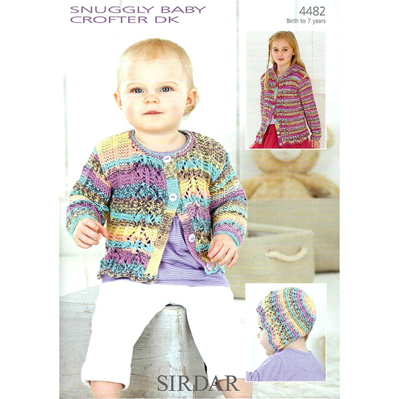 Sirdar 4482 Baby Crofter Cardigan