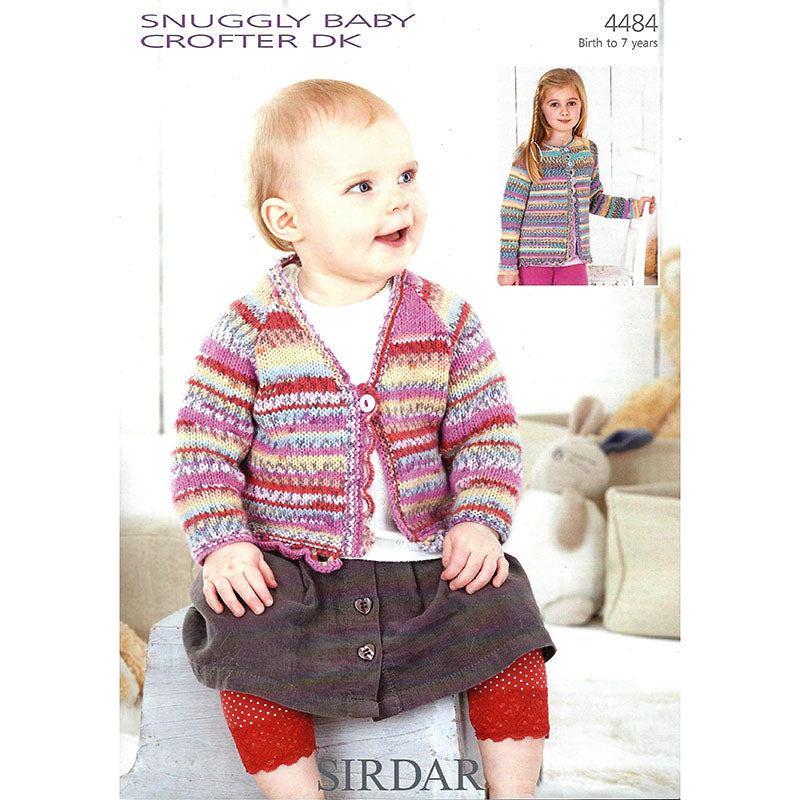 Sirdar 4484 Baby Crofter Cardigan