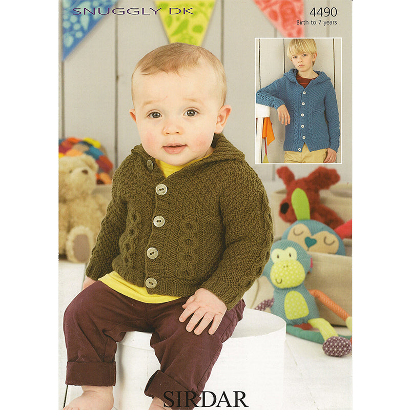 Sirdar 4490 Snuggly DK Cardigan