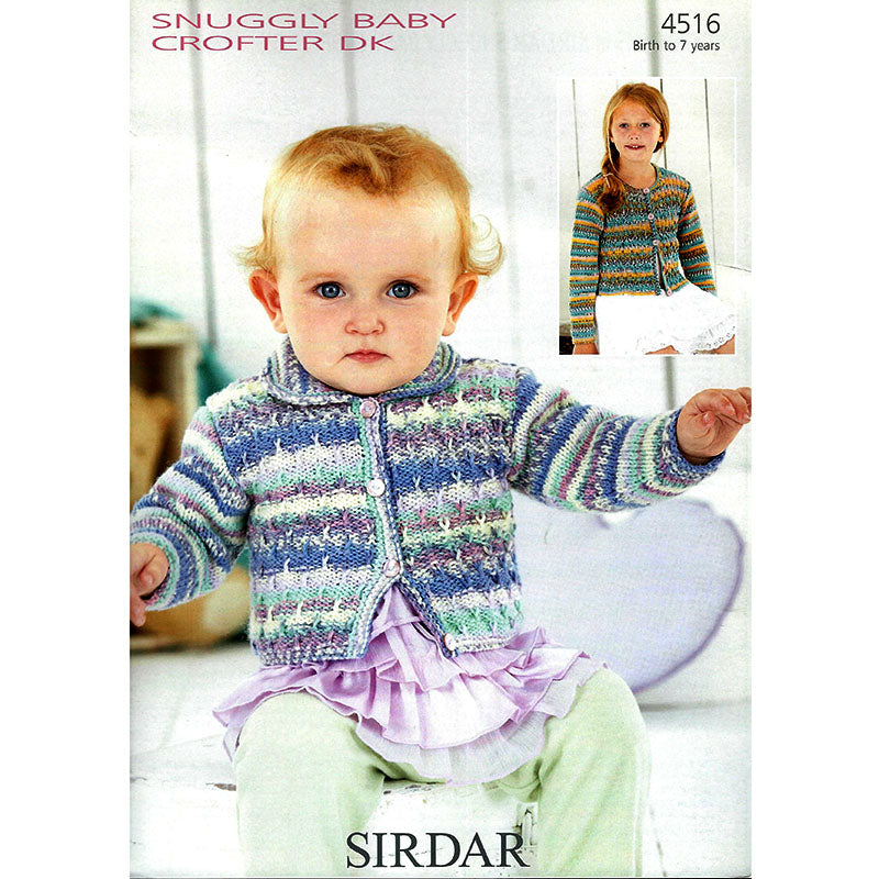 Sirdar 4519 Snuggly DK Cardigan