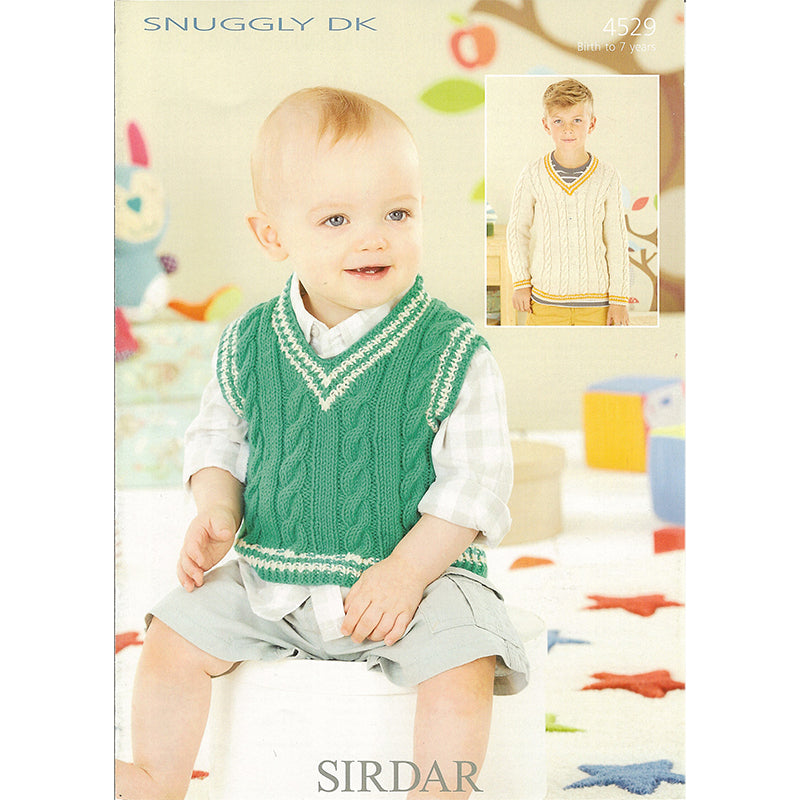 Sirdar 4529 Snuggly DK Vest