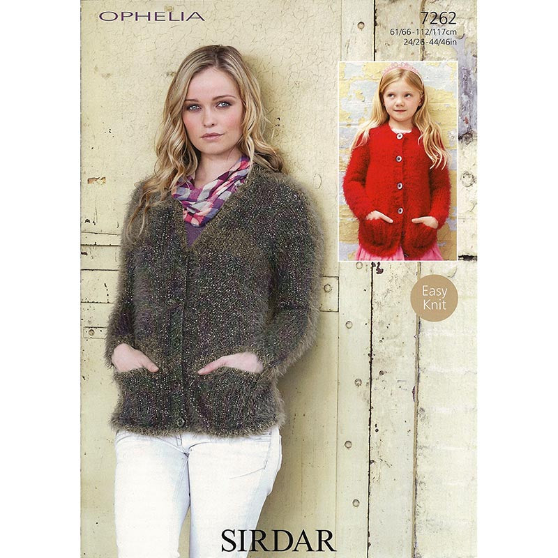 Sirdar 7262 Ophelia Cardigan in Chunky