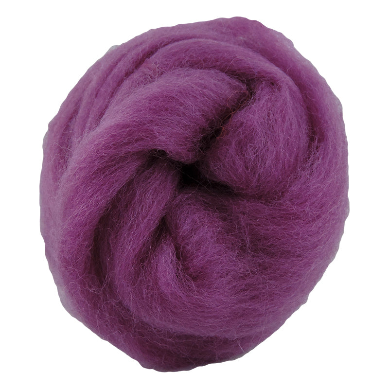 Corriedale Fibre 052 Orchid