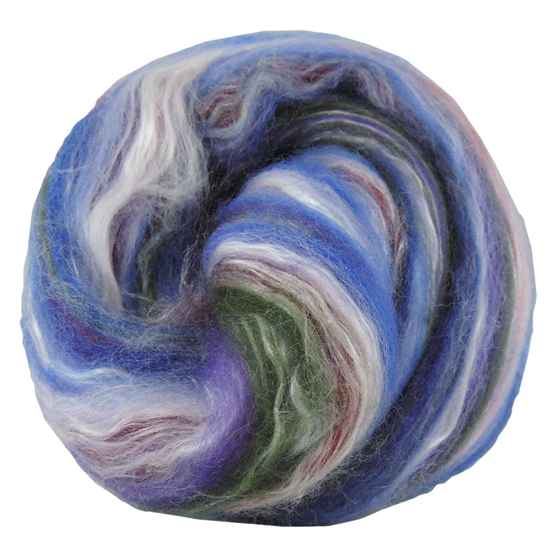 Silk/Merino Fibre 112 Gemstone