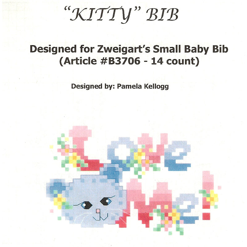 Zweigart BG3706 Kitty Bib