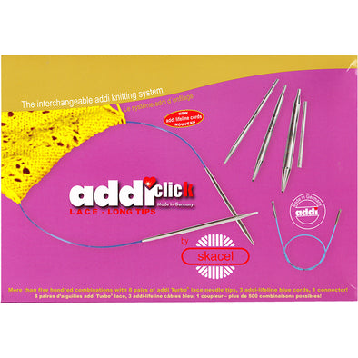 Circular Needle Gift Set AddiClick Rocket 3.5 - 8.0mm Standard 5"