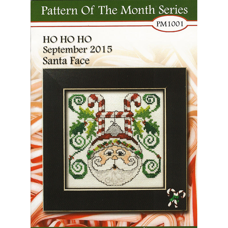 STC PM 1001 HO HO HO Santa Face