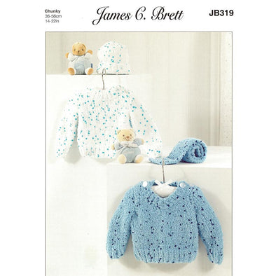 JB319 Confetti Sweater/Cap/Sca