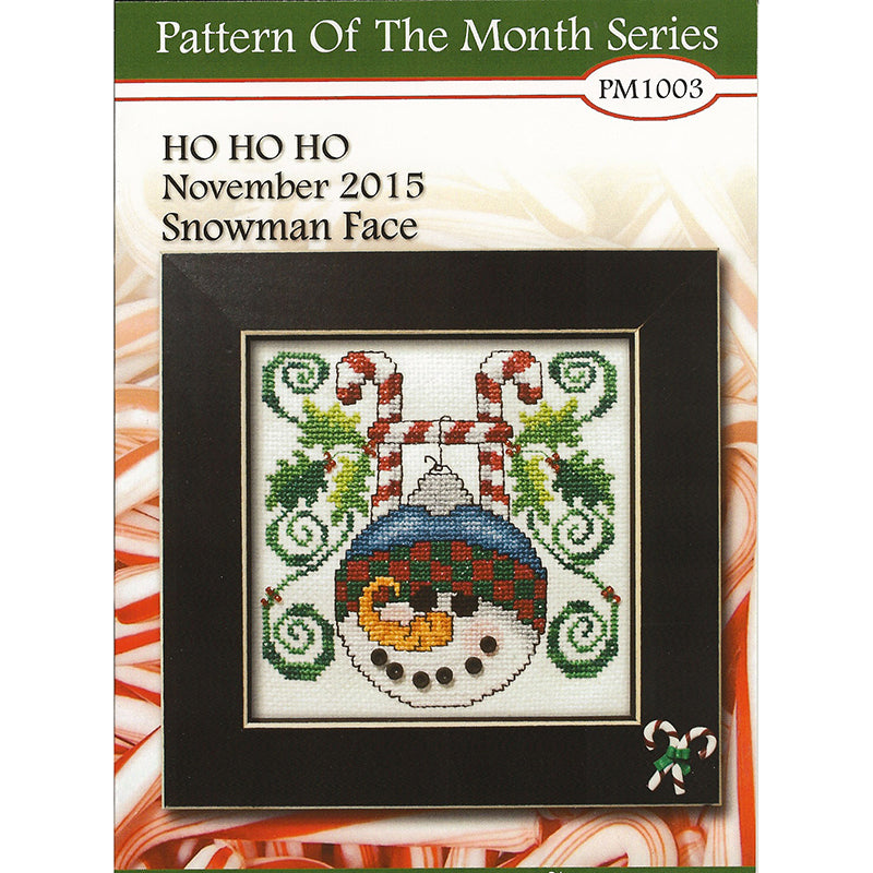 STC PM 1003 Ho Ho Ho Snowman Face 2015
