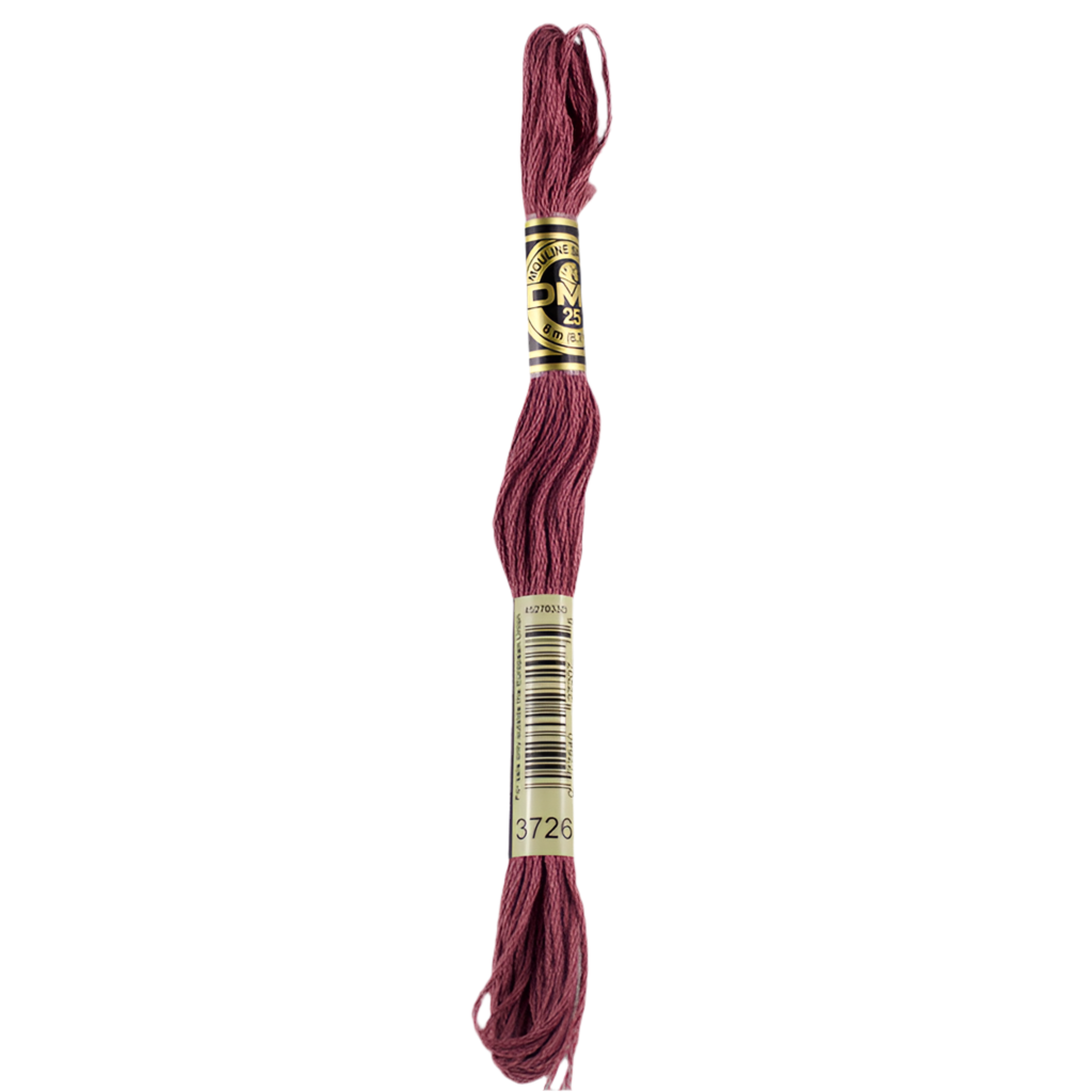 DMC Floss 3726 Antique Mauve Dark