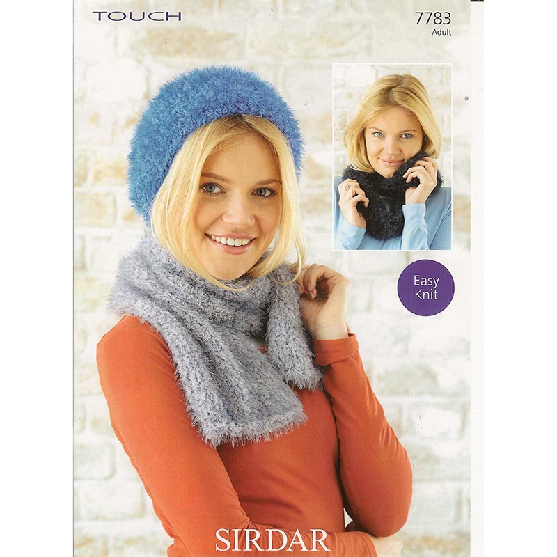 Sirdar 7783 Touch - Cap & Scarf