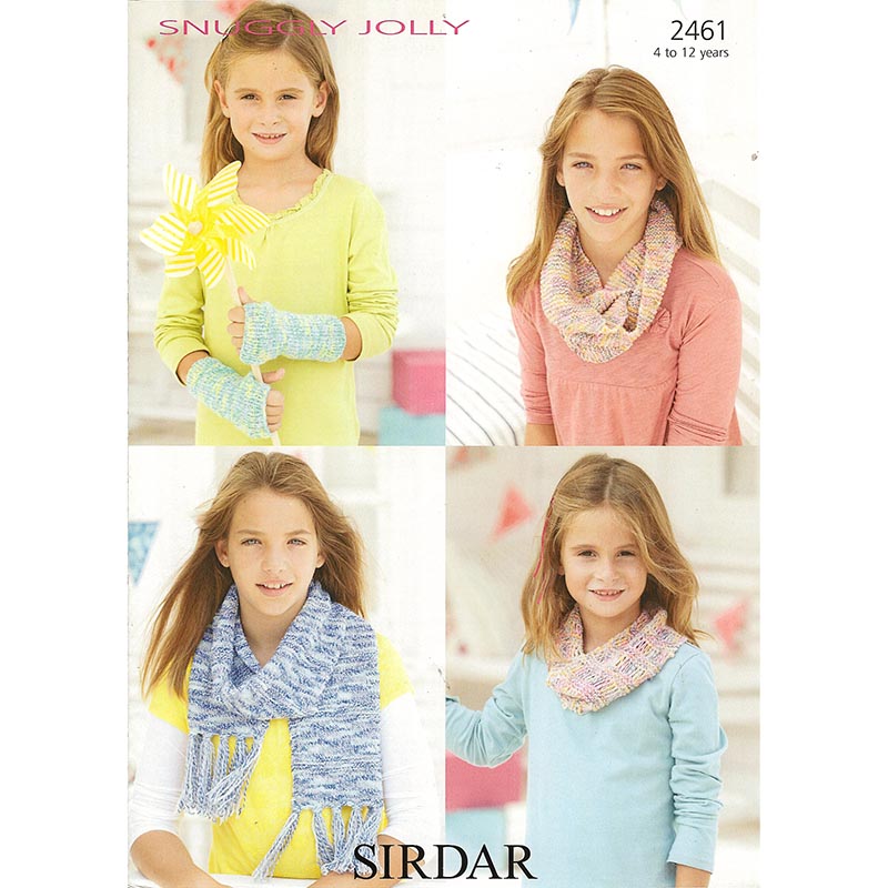 Sirdar 2461 Jolly Scarf and Snood