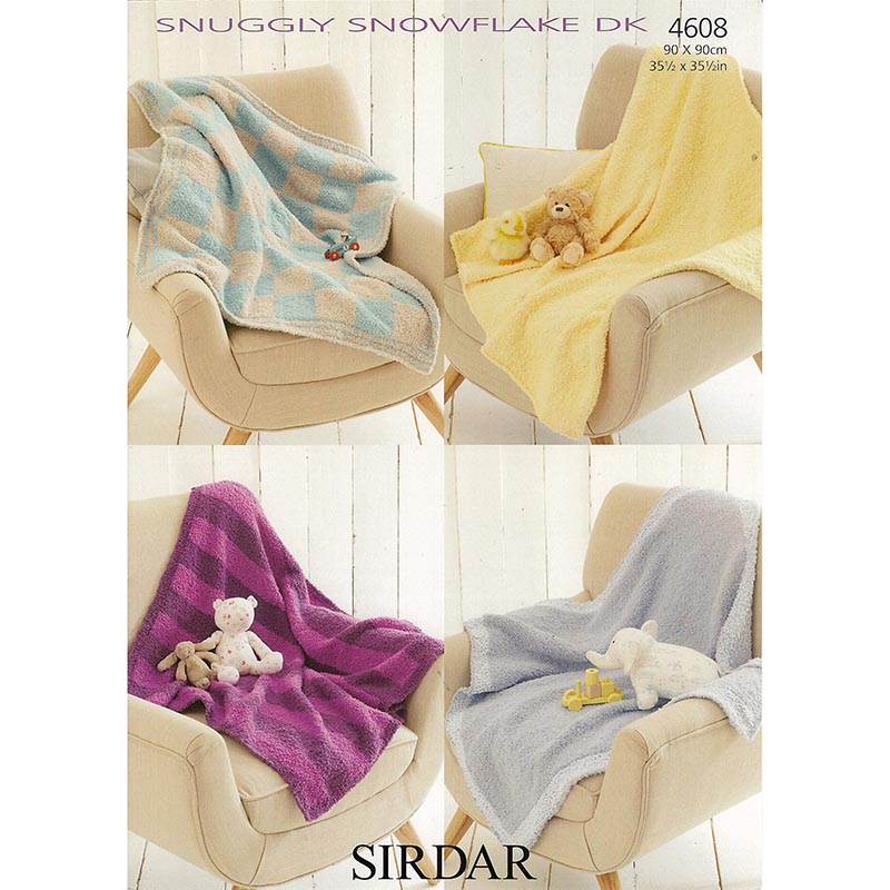 Sirdar 4608 Snowflake DK Blankets