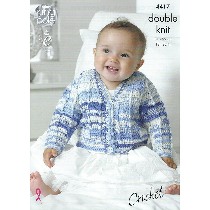 King Cole 4417 Cherish Vest and Sweater