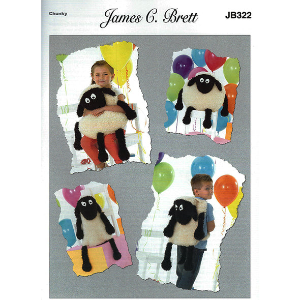 JB322 Sheep cushion /backpack