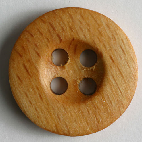 Button 240645 Brown 4 holes 20mm