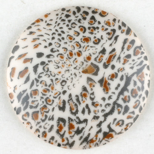 Button 360461 Animal Print 28mm