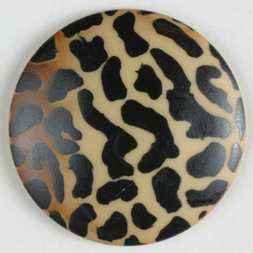 Button 360448 Animal Print 28mm