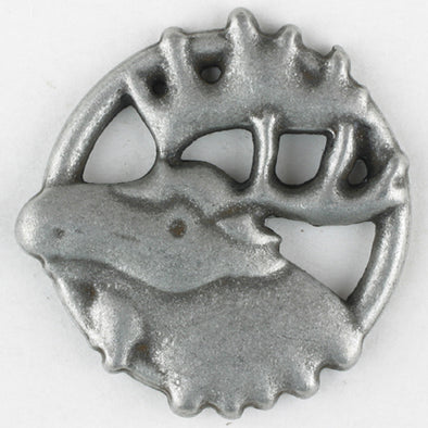 Button 390300 Moose Rack Metal 25mm