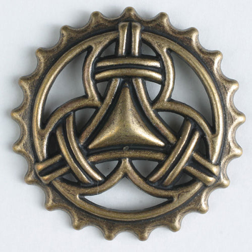 Button 370174 Celtic Knot Metal 35mm