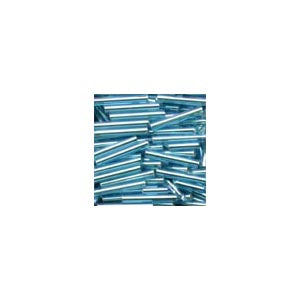 Beads 92054 Aqua Ice Bugle