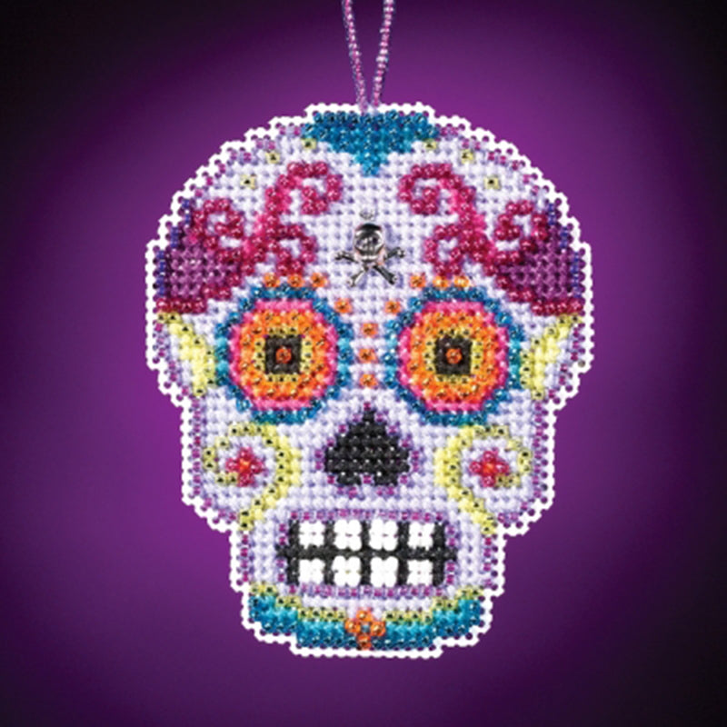 Mill Hill 16-1621 Morado Sugar Skull