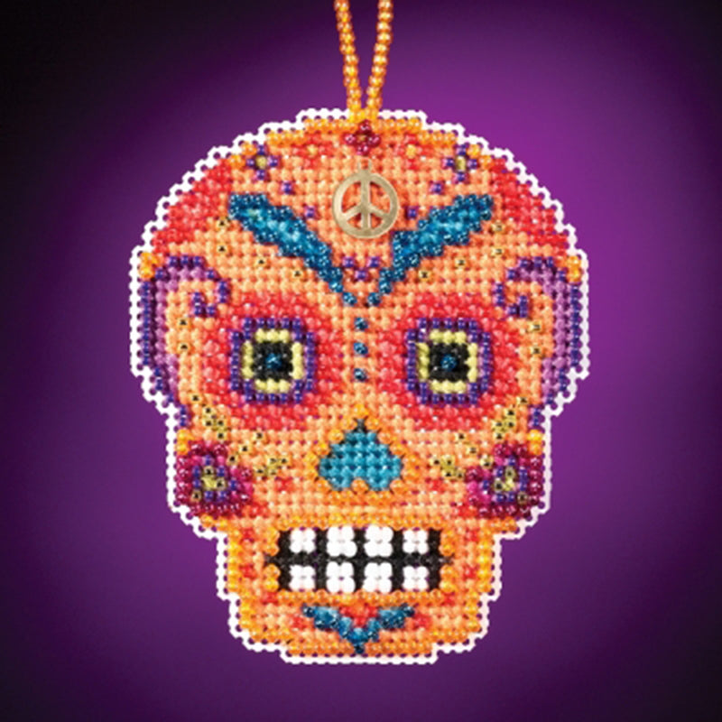 Mill Hill 16-1623 Naranja Sugar Skull