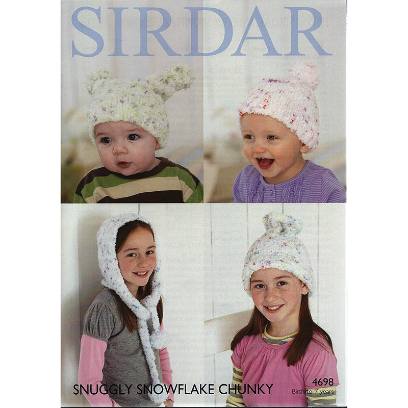 Sirdar 4698 Snowflake Chunky Hats