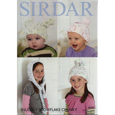 Sirdar 4698 Snowflake Chunky Hats