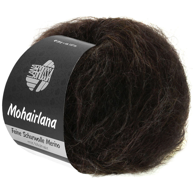 Mohairlana 013 Black Brown