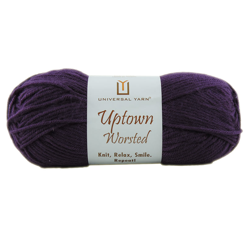 Uptown Worsted 320 Eggplant