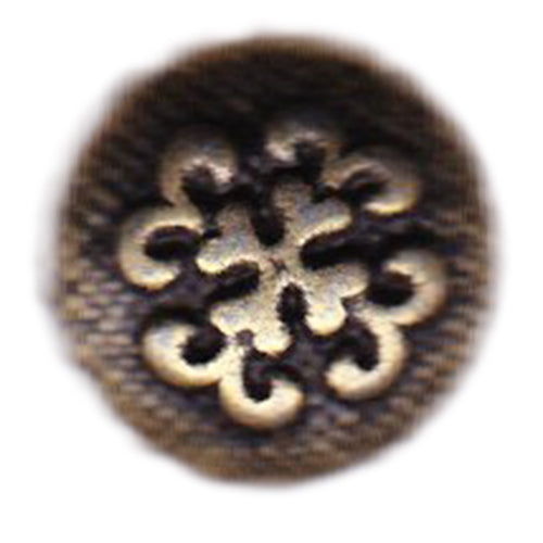 Button 209139PB Metal Celtic 15mm