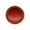Button 723584PB Medium Red/Orange Brown 18mm