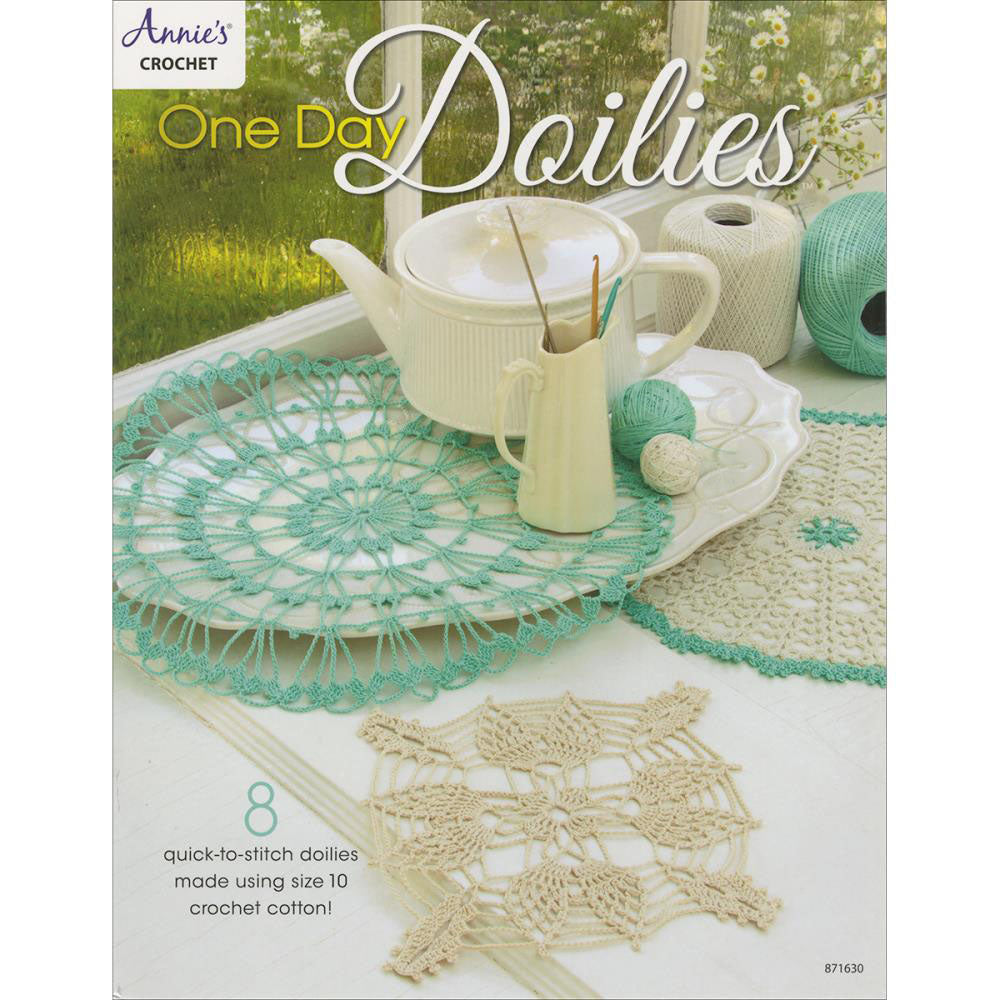 ANNIE'S 871630 One Day Doilies